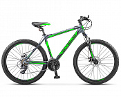 Велосипед Stels Navigator 610 MD V030 Чёрный/Салатовый 27,5