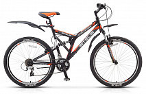 Велосипед Stels Challenger 26" V V010 Черный/Серый/Оранжевый