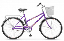 Велосипед Stels Navigator 26" 210 Lady Z010 Фиалковый (с корзиной)