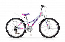ВВелосипед Stels Navigator 24" 430 MD V020 Белый/Пурпурный