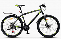 Велосипед Stels Navigator 600 MD V020 Антрацитовый/Лайм