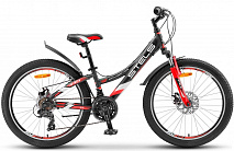 Велосипед Stels Navigator 24" 440 MD V010 Серый/Красный