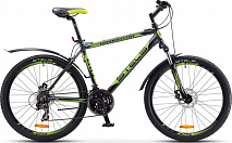 Велосипед Stels Navigator 610 MD V030 Черный/Салатовый 26