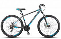Велосипед Stels Navigator 610 MD V020 Антрацитовый/Голубой 27,5