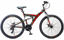 Велосипед Stels Focus 26" MD 21 sp V010 Чёрный/Красный