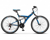 Велосипед Stels Focus 26" V 21 sp V030 Черный/Синий