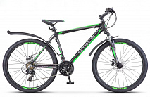 Велосипед Stels Navigator 620 MD V010 Чёрный/Зелёный/Антрацит 