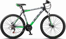 Велосипед Stels Navigator 600 MD V030 Черный/Зеленый